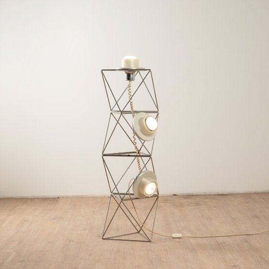 Floor lamp "Poliedra" Felice Ragazzo for Guzzini