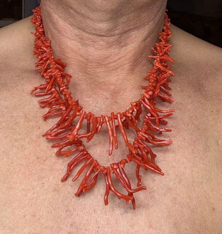 COLLIER CORAIL DE MÉDITERRANÉE 