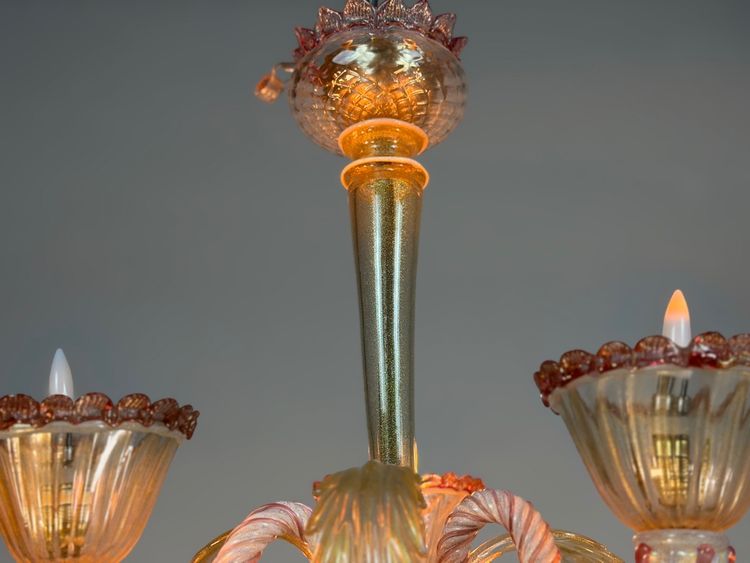 Small Venetian chandelier in Murano glass, circa 1940