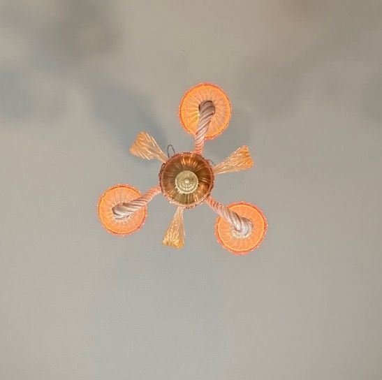 Small Venetian chandelier in Murano glass, circa 1940