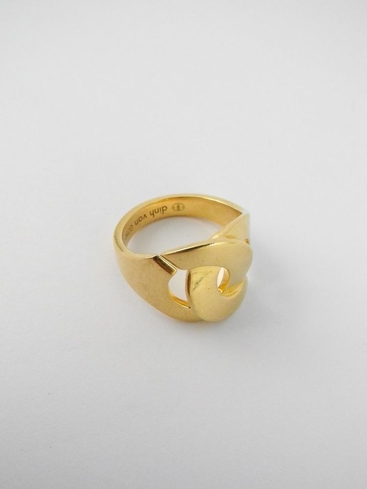 Ring „Dinh Van“ – Handschellen, großes Modell, aus Gelbgold