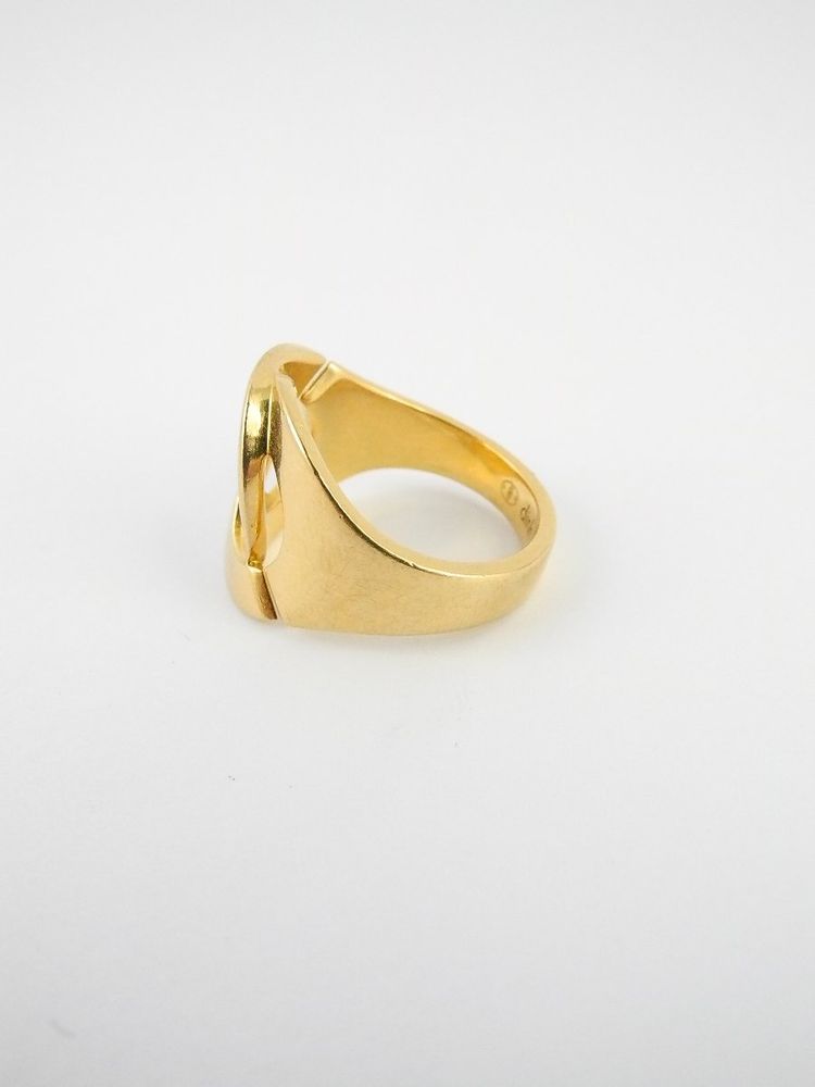 Ring „Dinh Van“ – Handschellen, großes Modell, aus Gelbgold