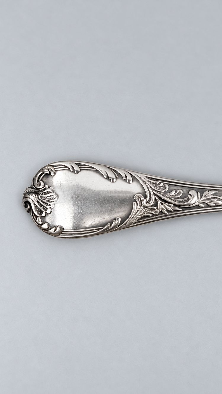 Christofle Marly – 12 silver-plated teaspoons with a gift box