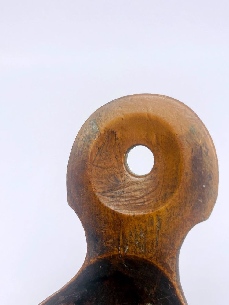 Cuillère de berger en buis, Hautes-Pyrénées, XIXe siècle — n°2