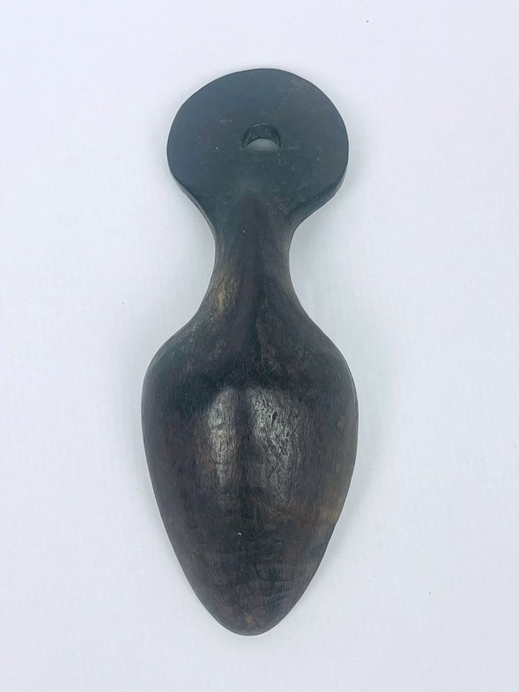 Cuillère de berger en buis, Hautes-Pyrénées, XIXe siècle n°1