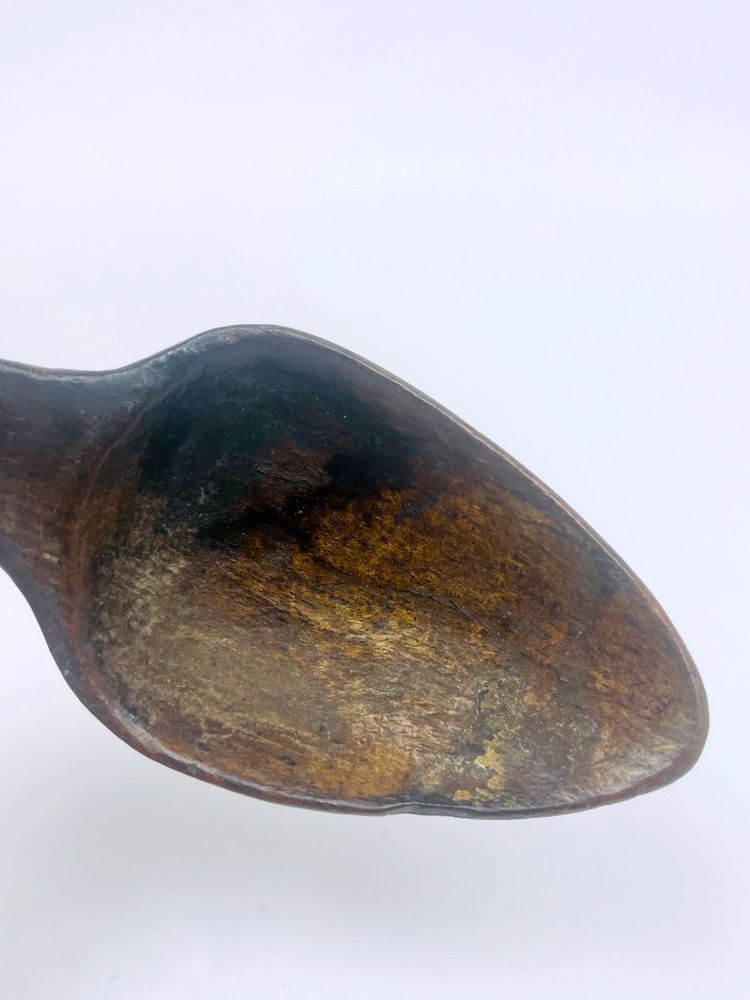 Cuillère de berger en buis, Hautes-Pyrénées, XIXe siècle n°1