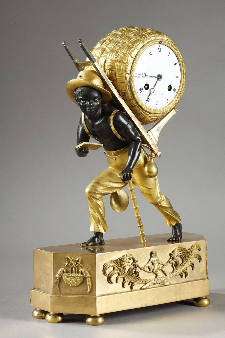 "PORTER" CLOCK, EMPIRE PERIOD