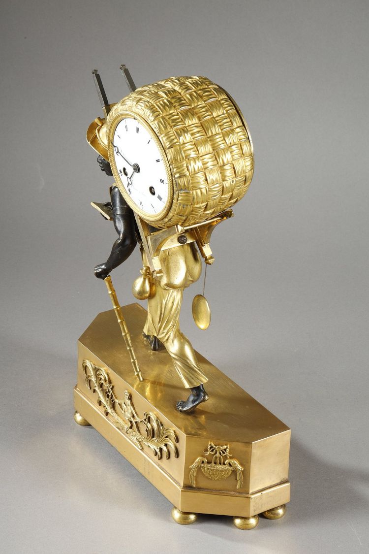 "PORTER" CLOCK, EMPIRE PERIOD