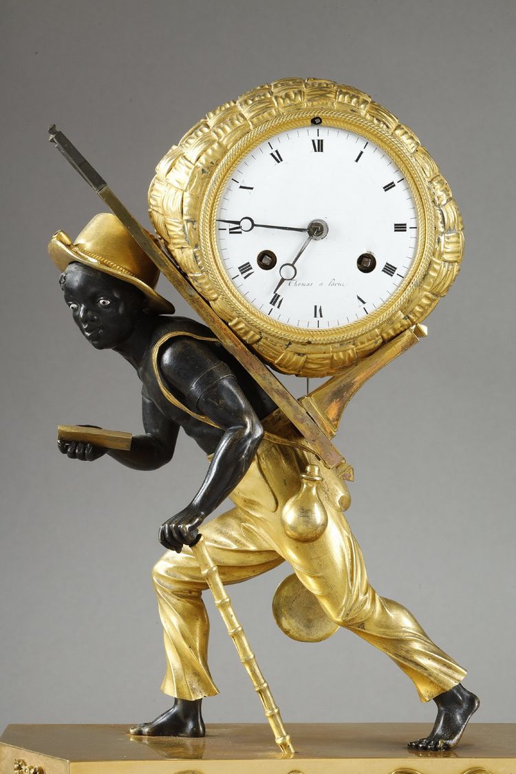 "PORTER" CLOCK, EMPIRE PERIOD