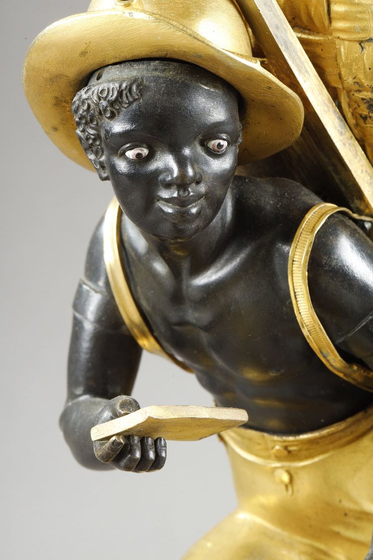 "PORTER" CLOCK, EMPIRE PERIOD