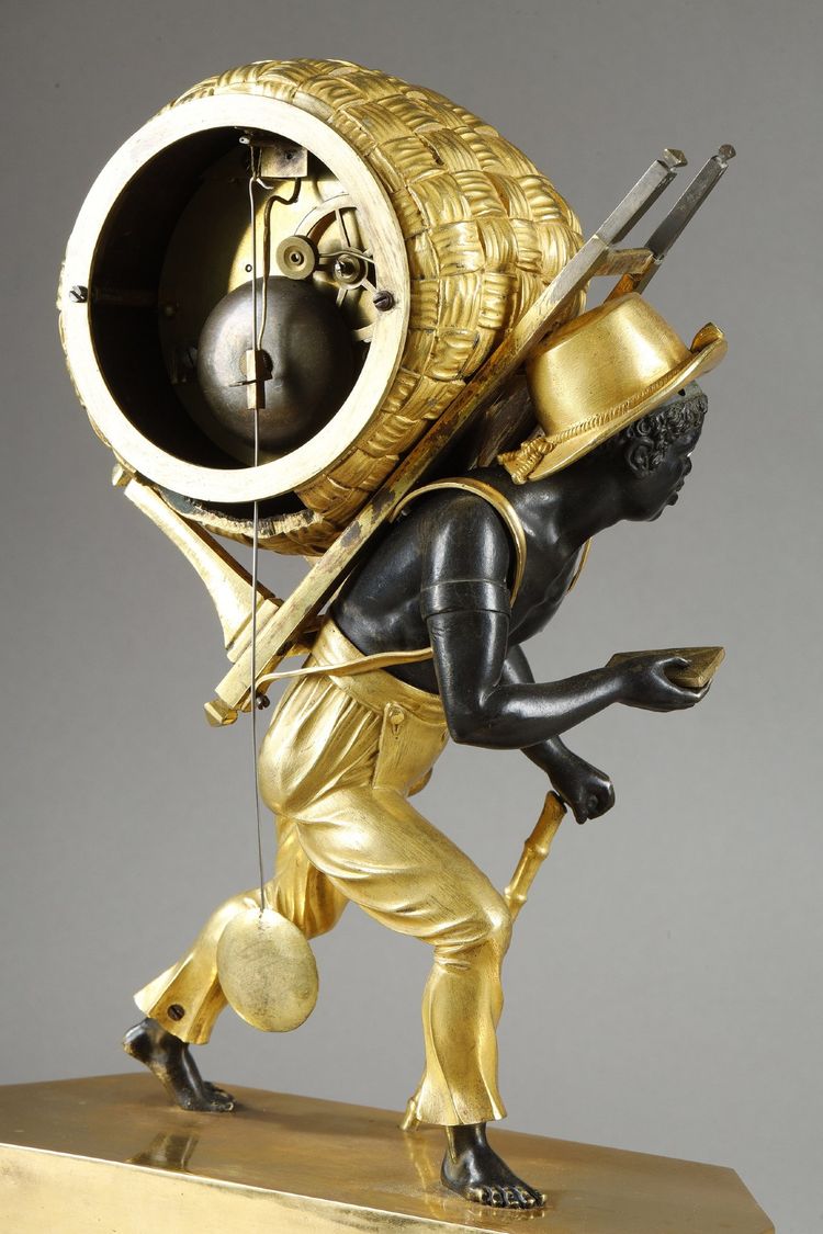 "PORTER" CLOCK, EMPIRE PERIOD