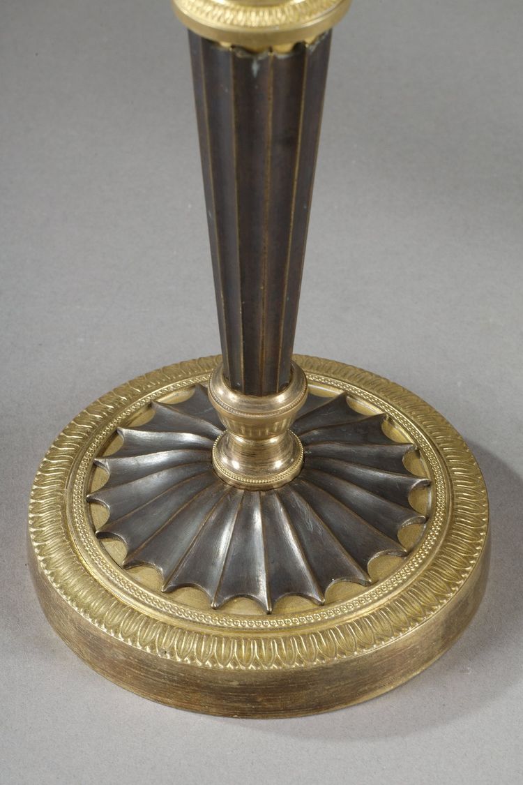 Coppia di candelieri dell'epoca imperiale
