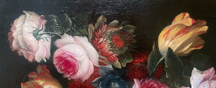 Still Life with Flowers – 18th-Century Dutch School