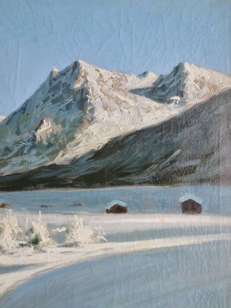 Pierre Godar, Landschaft aus Savoyen. 