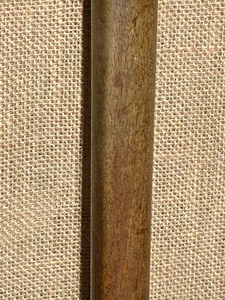 Bastone da passeggio o bastone da teatro, lunghezza 117 cm, XIX secolo.
