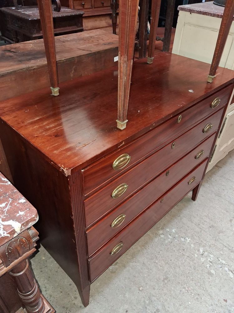 Commode Anglaise de style Louis XVI – Fin XIXe siècle