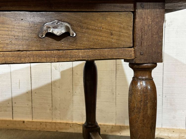 Early 20th-century chestnut community table