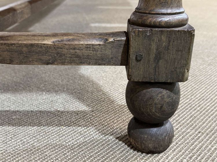 Early 20th-century chestnut community table