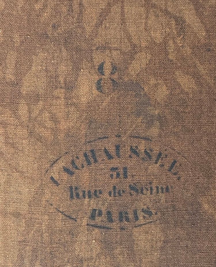 Französische Romantik – Porträt einer Künstlerin, um 1850
