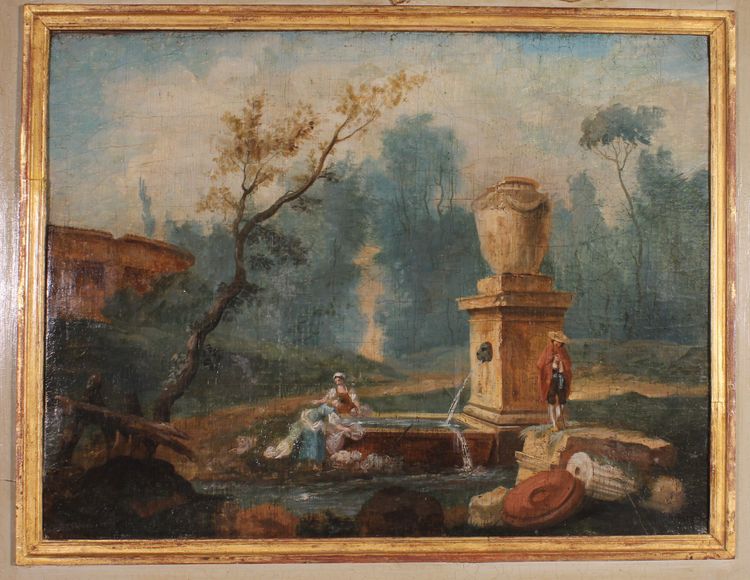 18th-century Trumeau