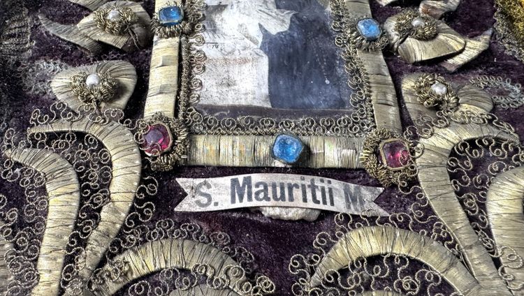 Relic of Saint Maurice from the Ursuline nuns - 18th century