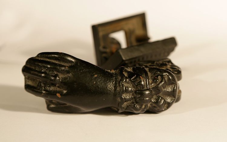 Cast-iron door knocker 19th century