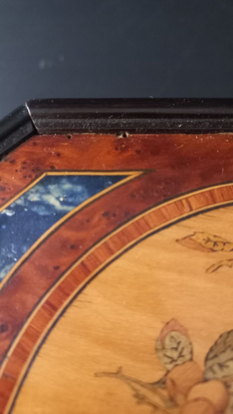 Beautiful 19th century marquetry box