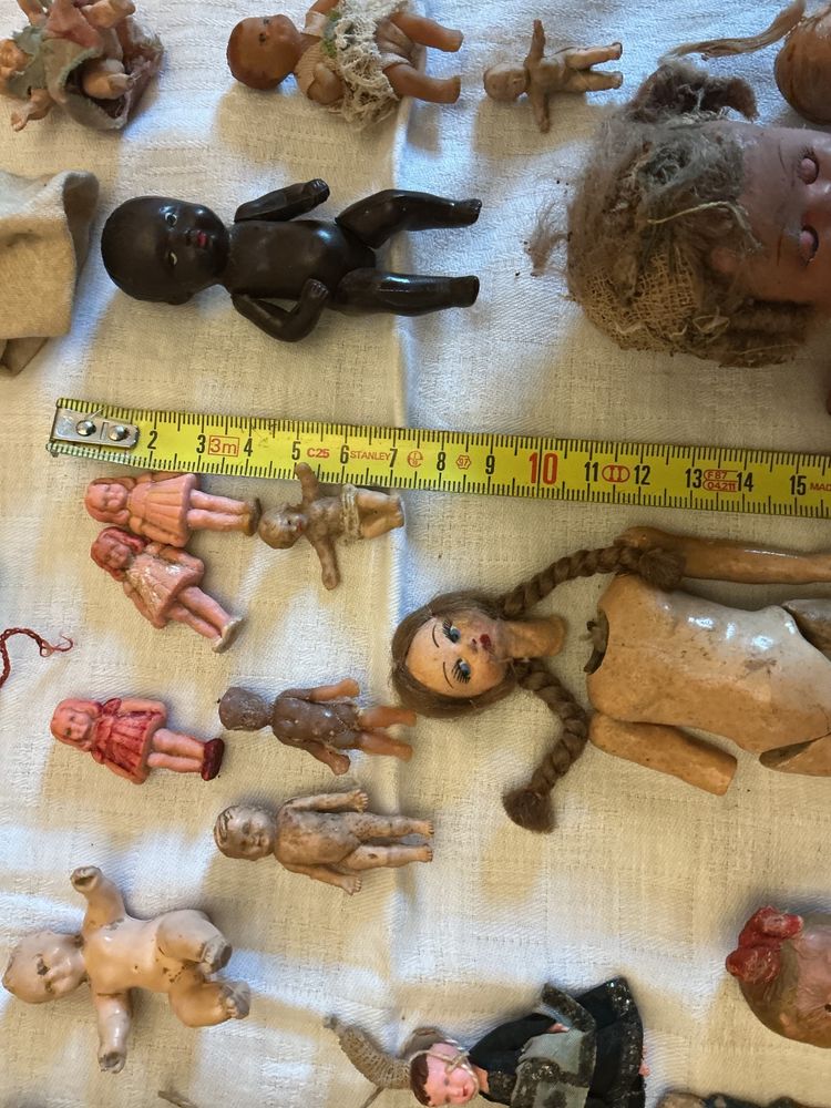 Set of cute dolls