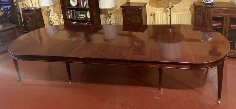 Extendable Dining Table Directoire Period, Circa 1800, 3.60 Meters Long
