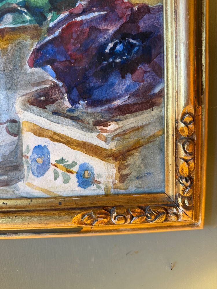 Aquarelle de fleurs de Marie Saubiez-Euler