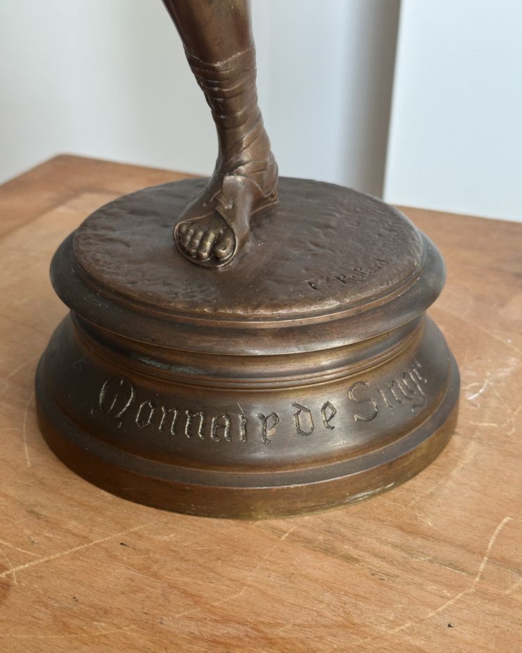 Monkey money - after François Rolard - Bronze
