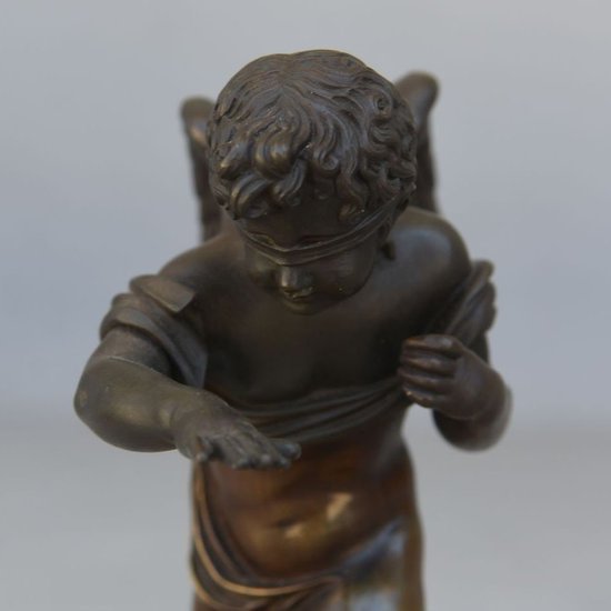 l'Amour Aveugle Bronze époque XIXème 