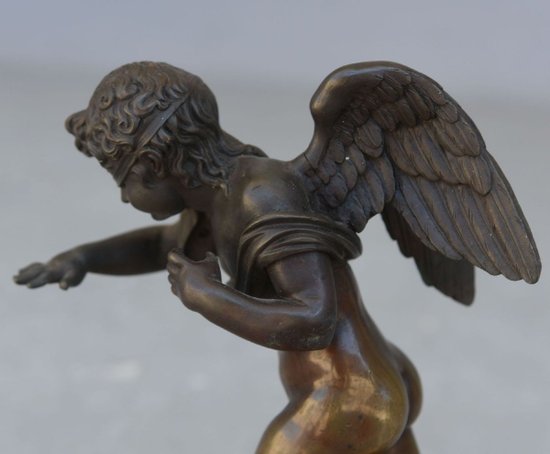 l'Amour Aveugle Bronze époque XIXème 