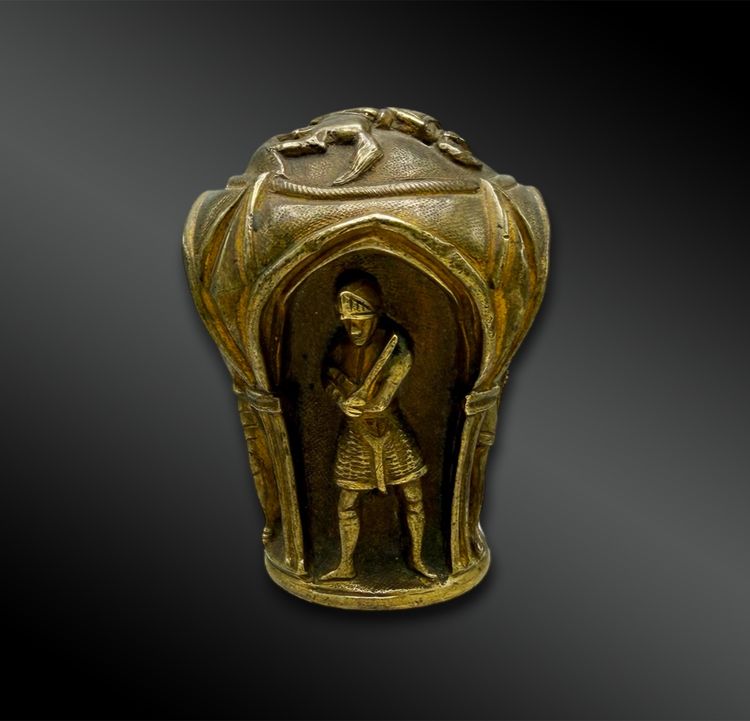 Walking stick handle - Europe - 19th century