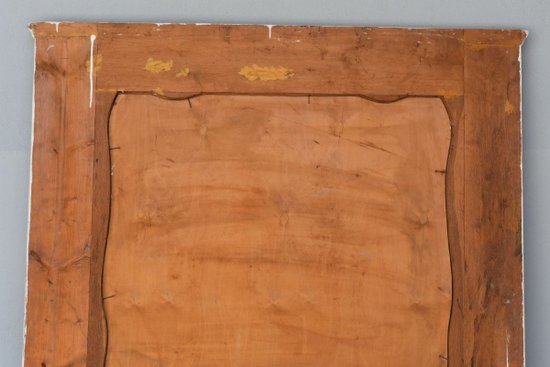 Louis XV Style Lacquered Wood Trumeau