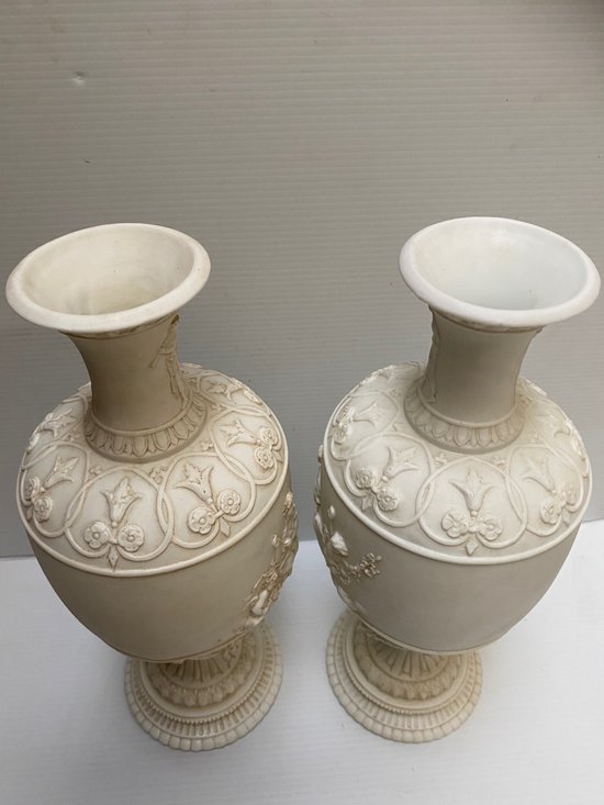 PAIR OF VASE IN COOKIE