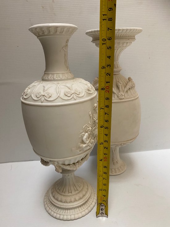 PAIR OF VASE IN COOKIE