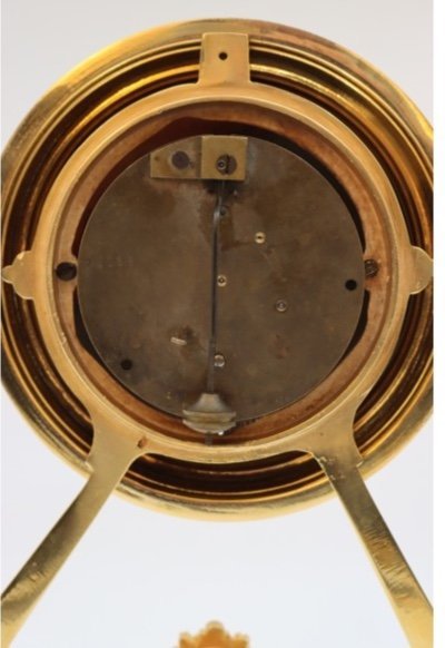 Uhr Aus Vergoldeter Bronze Ende 19.
