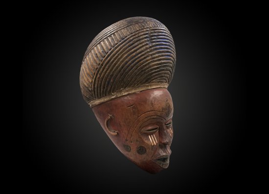 MASCHERA Mwana Pwo Culture Tshokwé, Repubblica Democratica del Congo