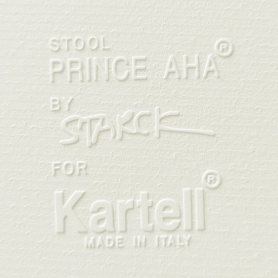 Amazing Philippe Starck "Prince Aha" stools produced in 1996 (not a replica)