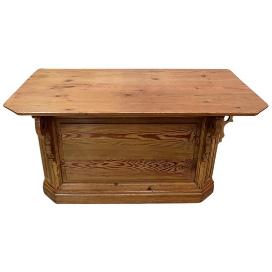 Authentic Natural Pine Counter - 1900