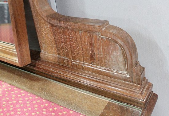 Solid walnut dressing table, Louis XVI style - 1900 / 1920