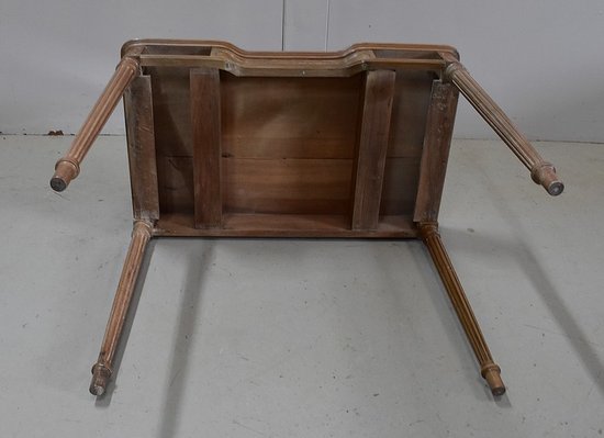 Solid walnut dressing table, Louis XVI style - 1900 / 1920