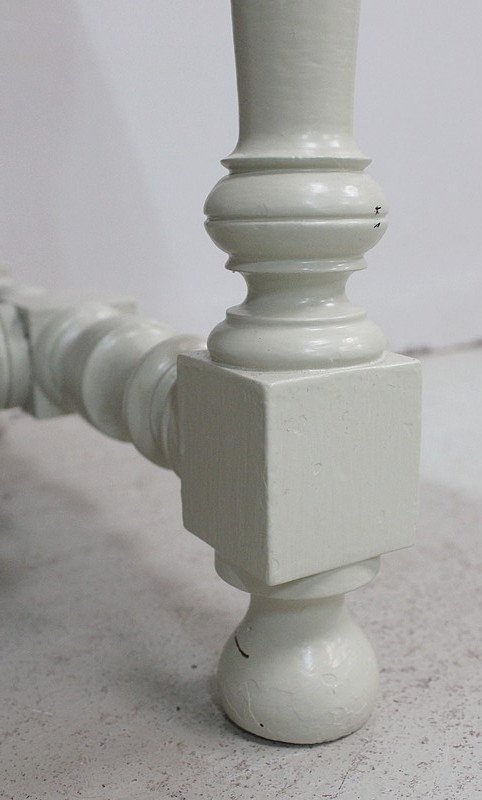 Sgabello in tela e legno, gusto Luigi XIV - Fine del XIX secolo