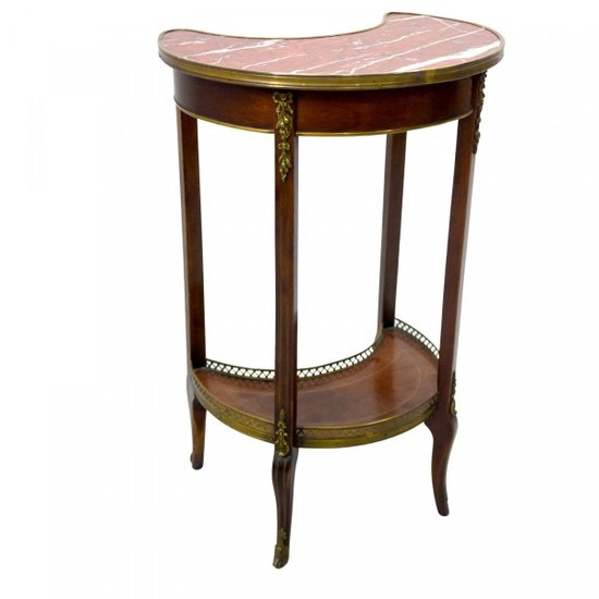 Table De Chevet Style Louis XVI Acajou époque XIXème