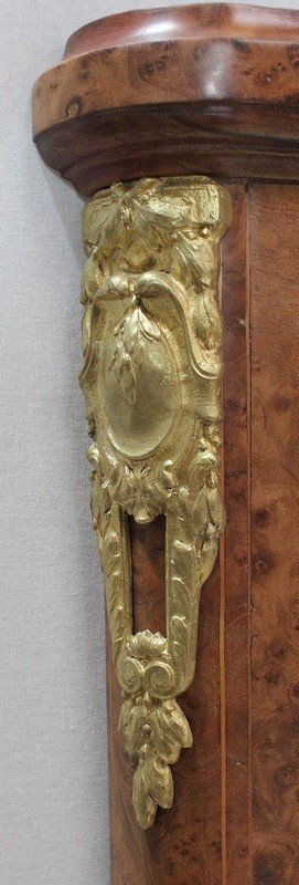 Miroir en Loupe de Thuya, goût Louis XVI – Début XXe