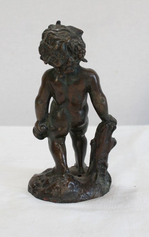 Bronze de Bacchus enfant, par E. Pasteur - XIXe