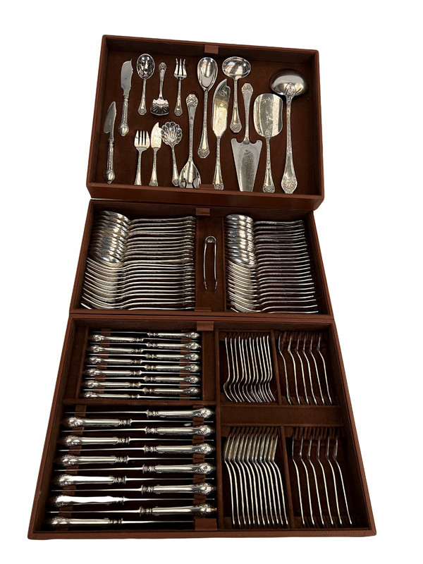 ERCUIS Flatware large cutlery set 124 pieces