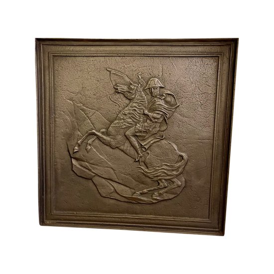Kaminplatte Kaiser Napoleon Bonaparte zu Pferd 19.