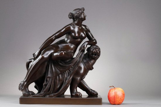 Arianna in bronzo che cavalca una pantera, secondo Johann Heinrich Dannecker